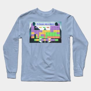 Periodic Table of Motown Long Sleeve T-Shirt